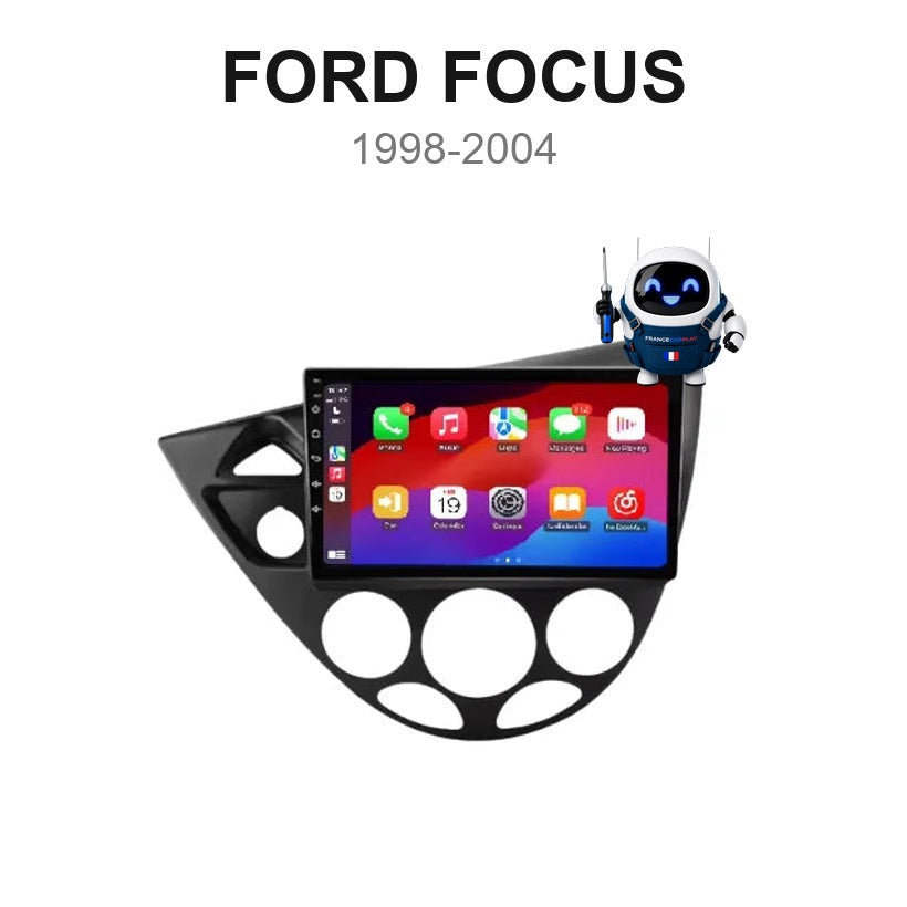 Écran CarPlay et Android Auto sans fil pour Ford Focus (1998-2004)
