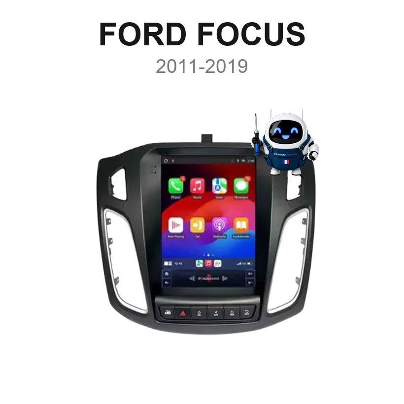 Écran CarPlay et Android Auto sans fil pour Ford Focus (2011-2019)
