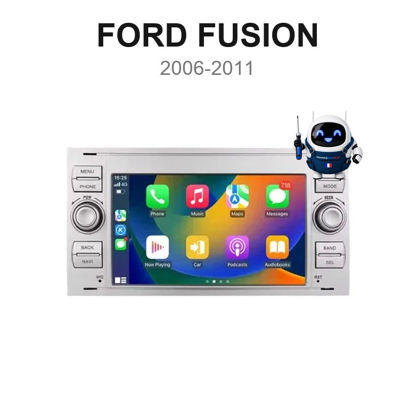 Écran CarPlay et Android Auto sans fil pour Ford Fusion (2006-2011)