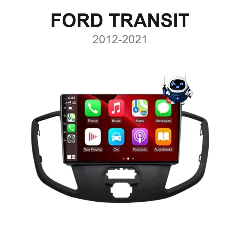 Écran CarPlay et Android Auto sans fil pour Ford Transit (2012-2021)
