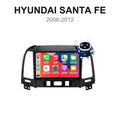 Écran CarPlay et Android Auto sans fil pour Hyundai Santa Fe (2006-2012)