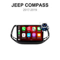 Écran CarPlay et Android Auto sans fil pour Jeep Compass (2017-2019)