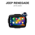 Écran CarPlay et Android Auto sans fil pour Jeep Renegade (2016-2020)