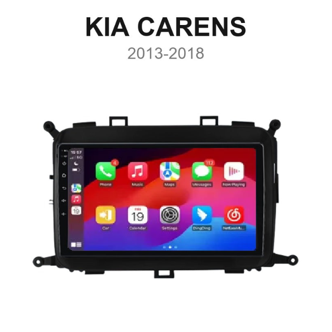 Écran CarPlay et Android Auto sans fil pour Kia Carens (2013-2018)