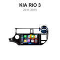 Écran CarPlay et Android Auto sans fil pour Kia Rio 3 (2011-2015)