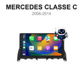 Écran CarPlay et Android Auto sans fil pour Mercedes Classe C (2006-2014)