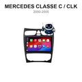 Écran CarPlay et Android Auto sans fil pour Mercedes Classe C / CLK (2000-2005)