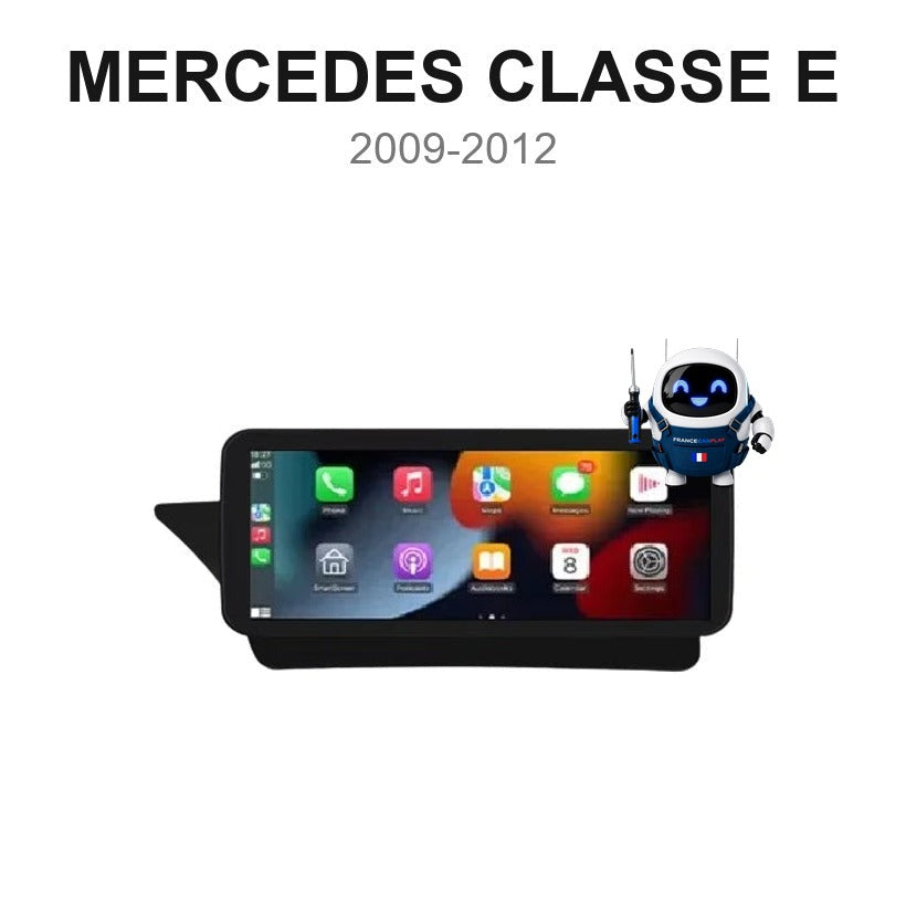 Écran CarPlay et Android Auto sans fil pour Mercedes Classe E Coupé / Cabriolet NTG 4.0 (2009-2012)