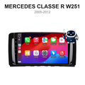 Écran CarPlay et Android Auto sans fil pour Mercedes Classe R W251 (2005-2012)