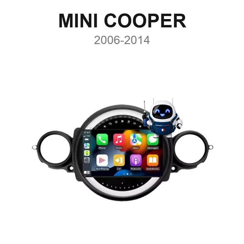 Écran CarPlay et Android Auto sans fil pour Mini Cooper (2006-2014)