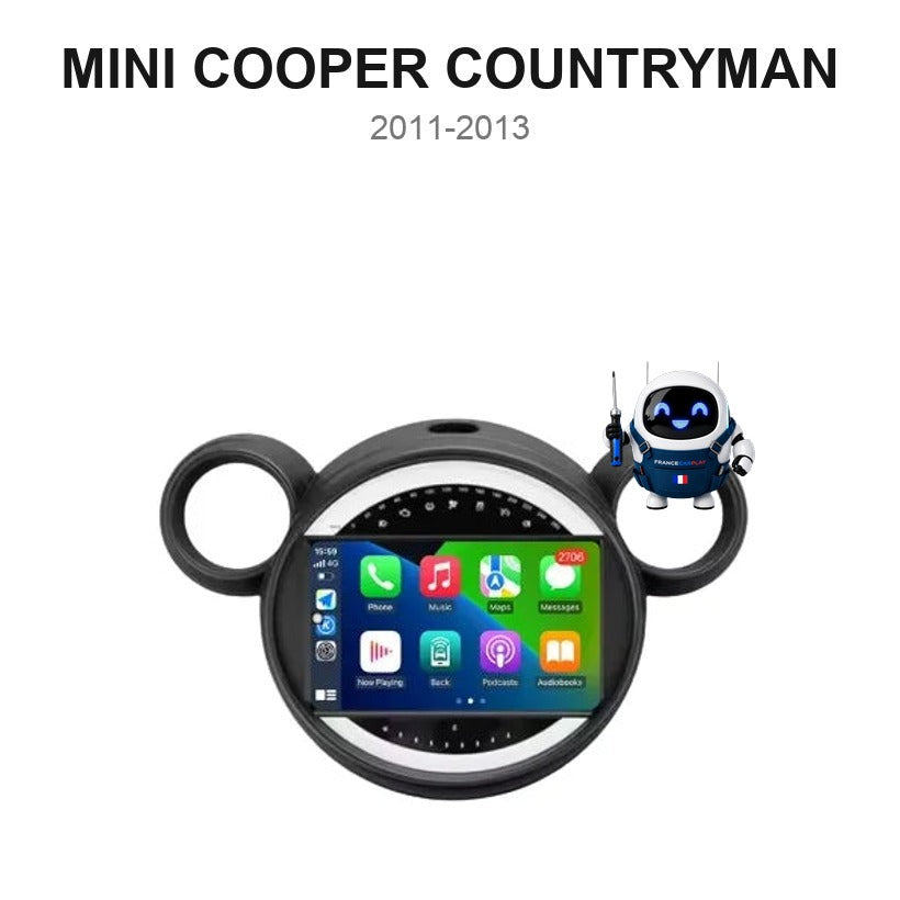 Écran CarPlay et Android Auto sans fil pour Mini Cooper Countryman (2011-2013)