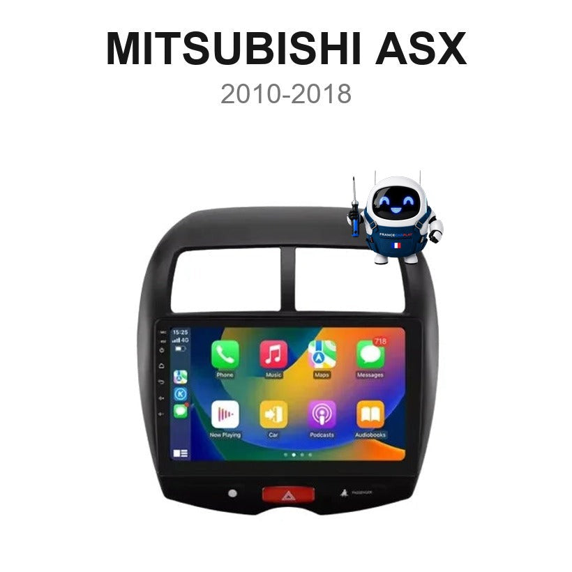 Écran CarPlay et Android Auto sans fil pour Mitsubishi ASX (2010-2018)