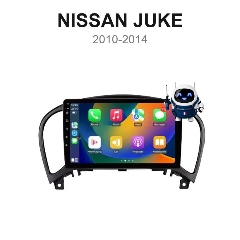 Écran CarPlay et Android Auto sans fil pour Nissan Juke (2010-2014)
