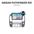 Écran CarPlay et Android Auto sans fil pour Nissan Pathfinder R51 (2004-2014)