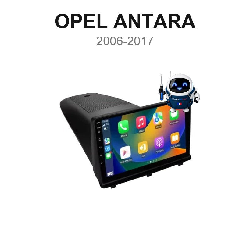 Écran CarPlay et Android Auto sans fil pour Opel Antara (2006-2017)