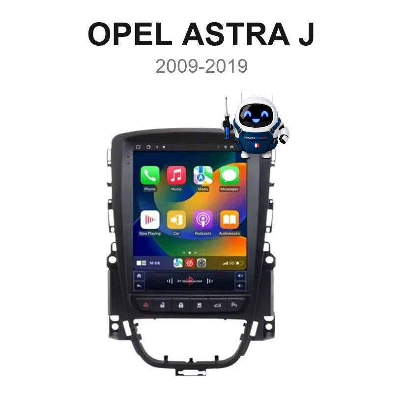 Écran CarPlay et Android Auto sans fil pour Opel Astra J (2009-2019)