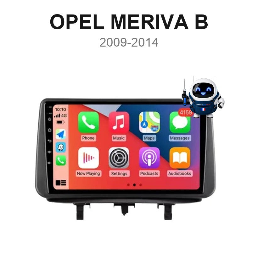 Écran CarPlay et Android Auto sans fil pour Opel Meriva B (2009-2014)