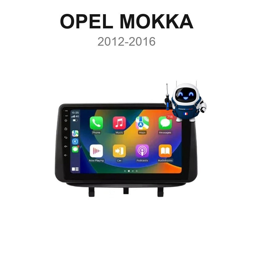 Écran CarPlay et Android Auto sans fil pour Opel Mokka (2012-2016)