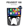 Écran CarPlay et Android Auto sans fil pour Peugeot 108 (2014-2021)