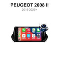 Écran CarPlay et Android Auto sans fil pour Peugeot 2008 II (2019-2025+)