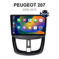Écran CarPlay et Android Auto sans fil pour Peugeot 207 (2006-2015)