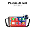 Écran CarPlay et Android Auto sans fil pour Peugeot 508 (2011-2018)