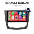 Écran CarPlay et Android Auto sans fil pour Renault Kadjar (2015-2019)