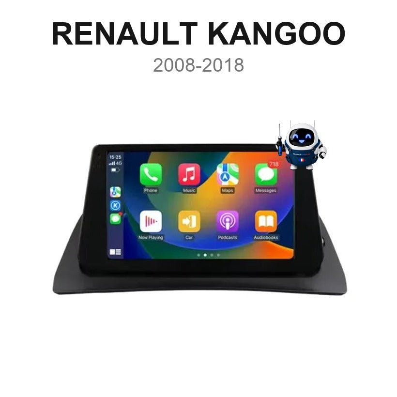 Écran CarPlay et Android Auto sans fil pour Renault Kangoo (2008-2018)
