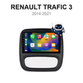 Écran CarPlay et Android Auto sans fil pour Renault Trafic 3 (2014-2021)
