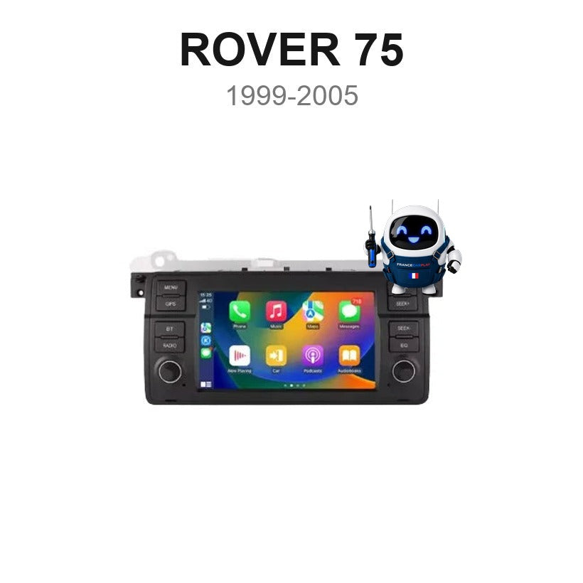 Écran CarPlay et Android Auto sans fil pour Rover 75 (1999-2005)