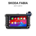 Écran CarPlay et Android Auto sans fil pour Skoda Fabia (2011-2013)
