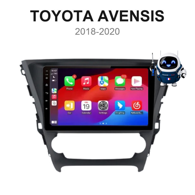 Écran CarPlay et Android Auto sans fil pour Toyota Avensis (2018-2020)