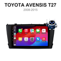 Écran CarPlay et Android Auto sans fil pour Toyota Avensis T27 (2008-2015)
