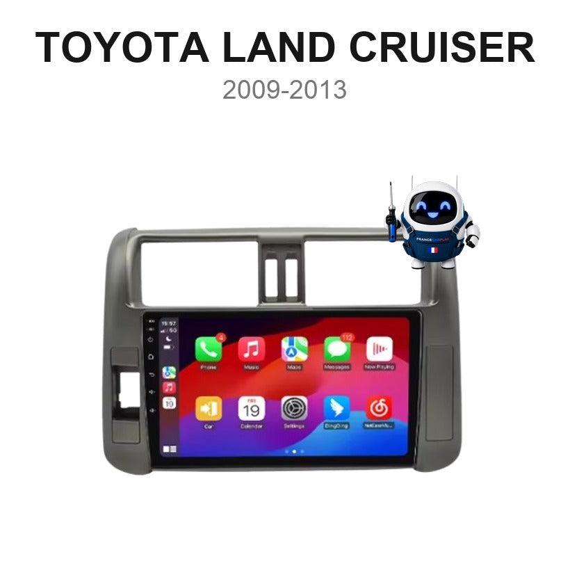 Écran CarPlay et Android Auto sans fil pour Toyota Land Cruiser (2009-2013)