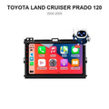 Écran CarPlay et Android Auto sans fil pour Toyota Land Cruiser Prado 120 (2004-2009)