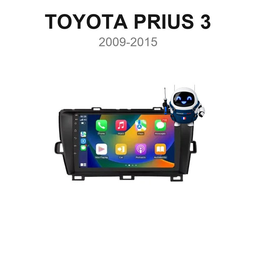 Écran CarPlay et Android Auto sans fil pour Toyota Prius 3 (2009-2015)
