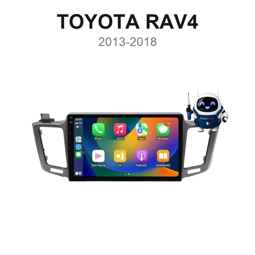 Écran CarPlay et Android Auto sans fil pour Toyota RAV4 (2013-2018)