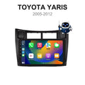 Écran CarPlay et Android Auto sans fil pour Toyota Yaris (2005-2012)