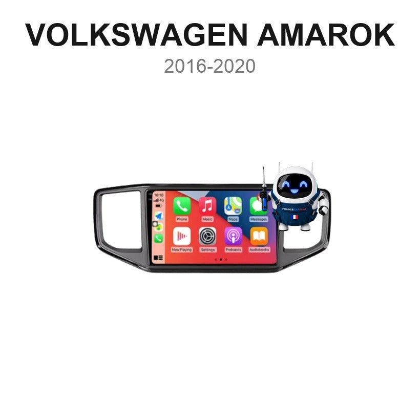 Écran CarPlay et Android Auto sans fil pour Volkswagen Amarok (2016-2020)