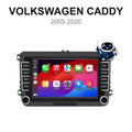 Écran CarPlay et Android Auto sans fil pour Volkswagen Caddy (2005-2020)