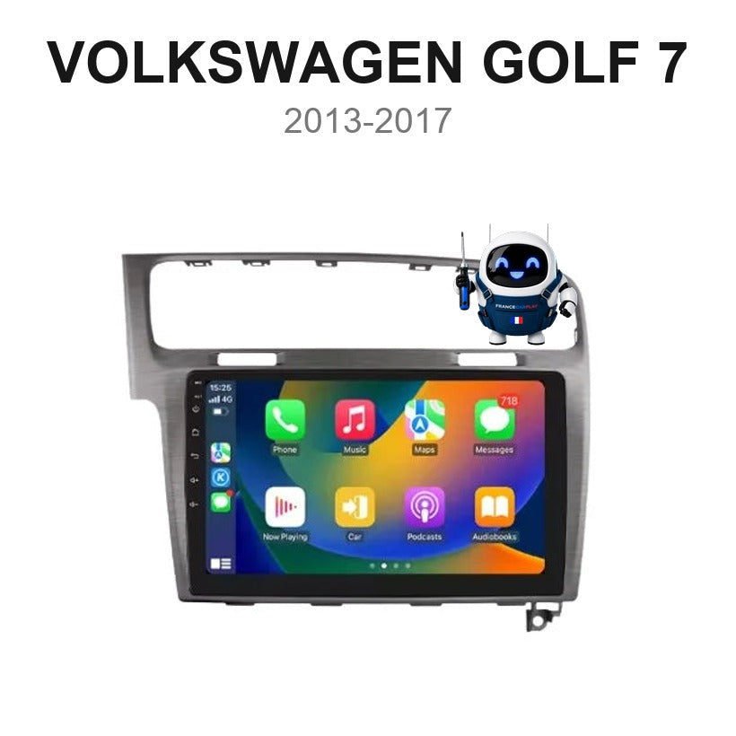 Écran CarPlay et Android Auto sans fil pour Volkswagen Golf 7 (2013-2017)