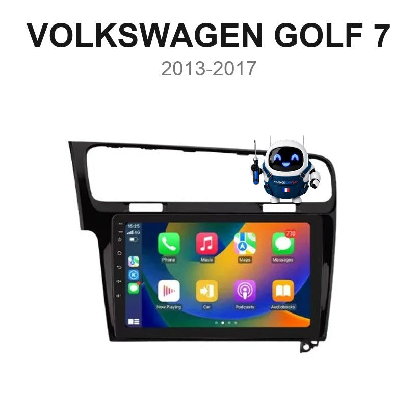 Écran CarPlay et Android Auto sans fil pour Volkswagen Golf 7 (2013-2017)