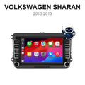 Écran CarPlay et Android Auto sans fil pour Volkswagen Sharan (2010-2013)