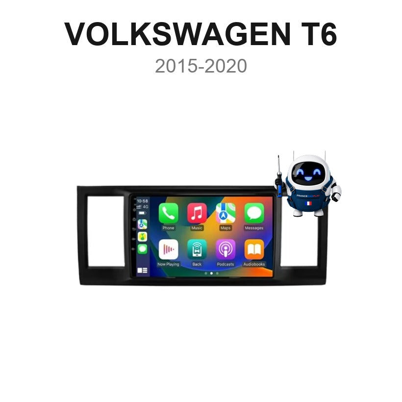 Écran CarPlay et Android Auto sans fil pour Volkswagen T6 MK6 (2015-2020)