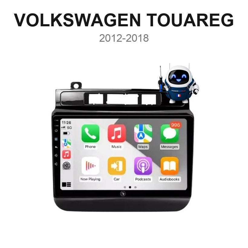Écran CarPlay et Android Auto sans fil pour Volkswagen Touareg (2012-2018)
