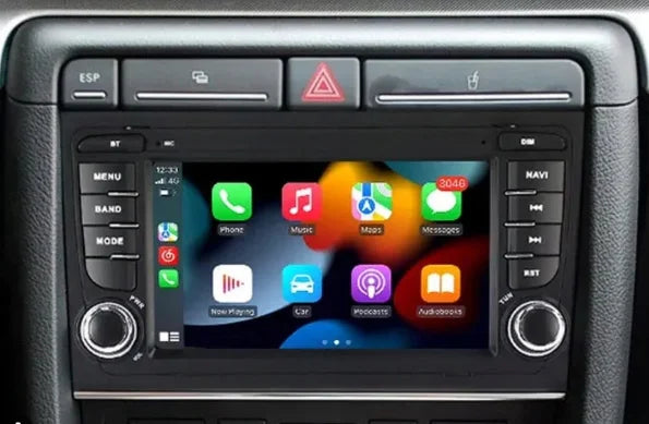Écran tactile HD CarPlay et Android Auto pour Audi A4 / S4 / RS4