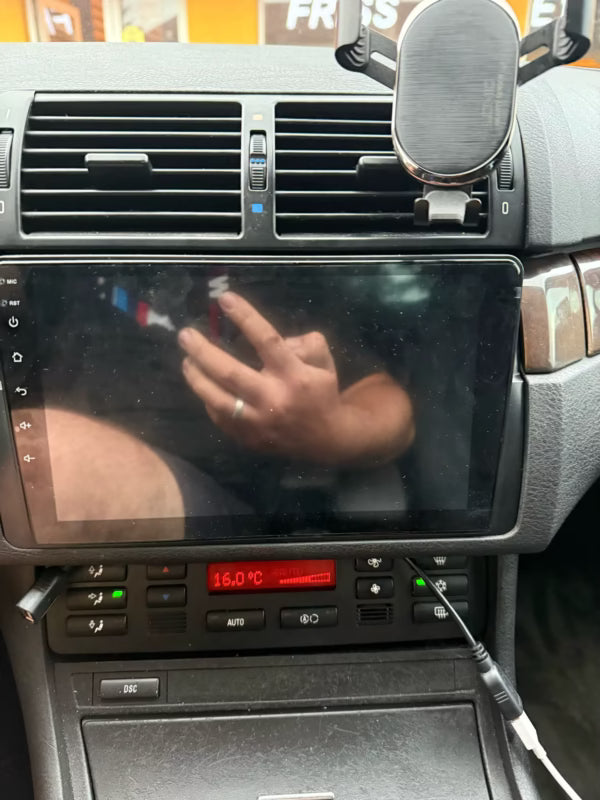 Écran tactile HD CarPlay et Android Auto pour BMW Série 3 E46