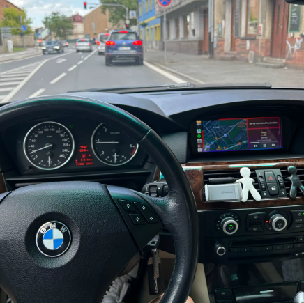 Écran tactile HD CarPlay et Android Auto pour BMW Série 5