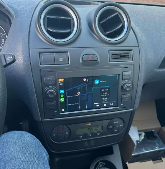Écran tactile HD CarPlay et Android Auto pour Ford C-Max