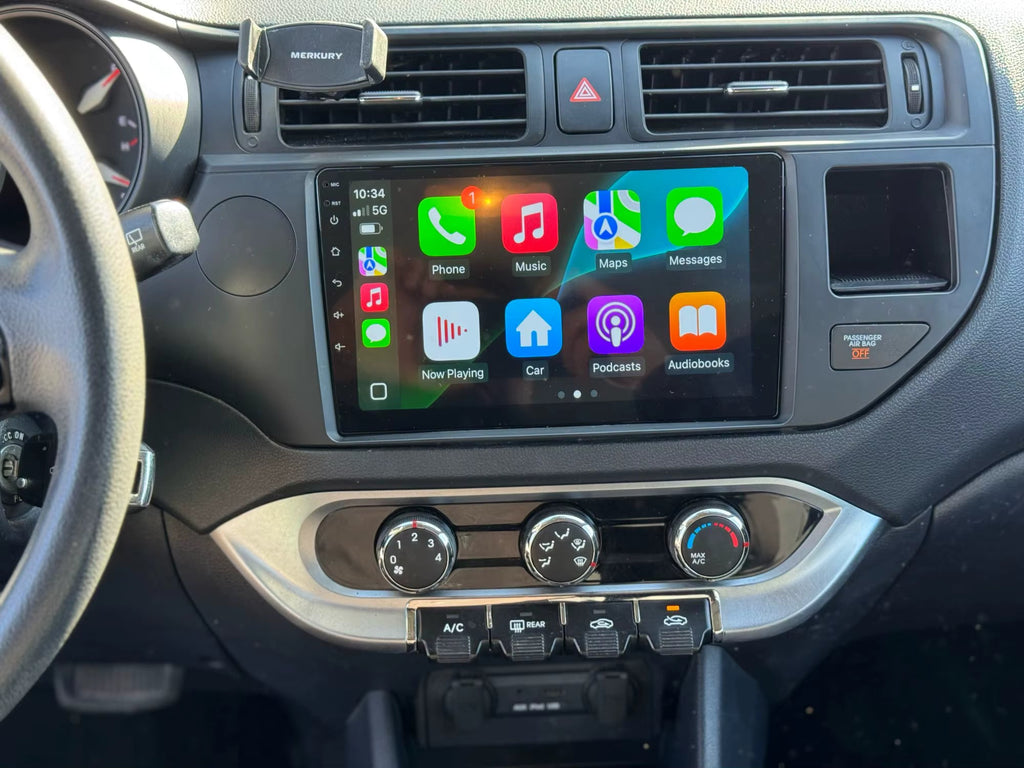 Écran tactile HD CarPlay et Android Auto pour Kia Rio 3